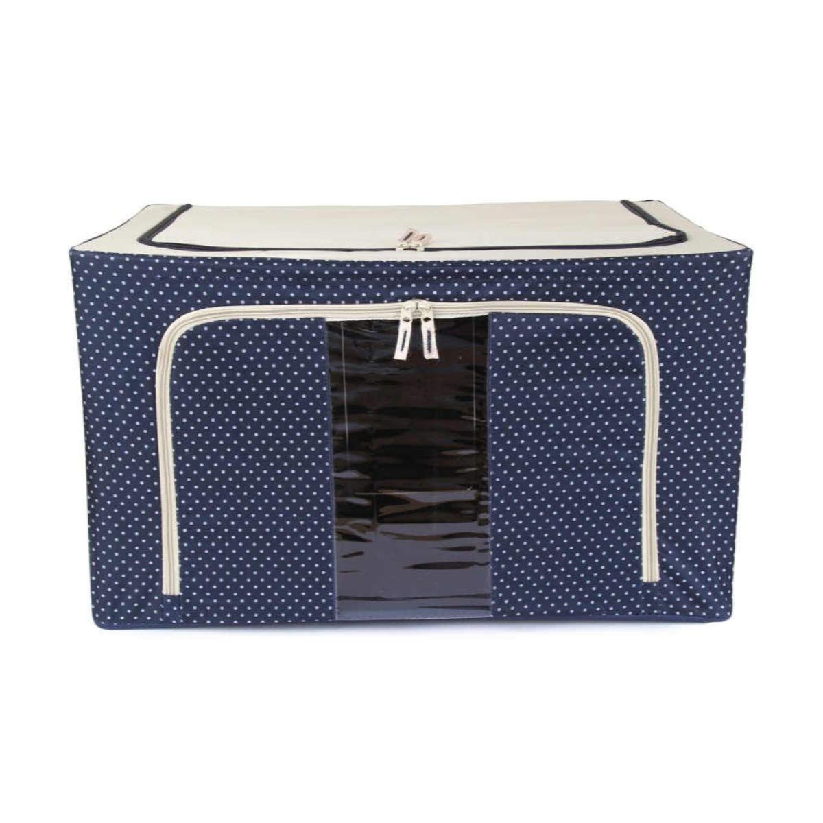Oxford Fabric Living Box Storage Boxes For Clothes, Saree Cover Bags, Foldable Fabric Storage Boxes, Closet Organizer