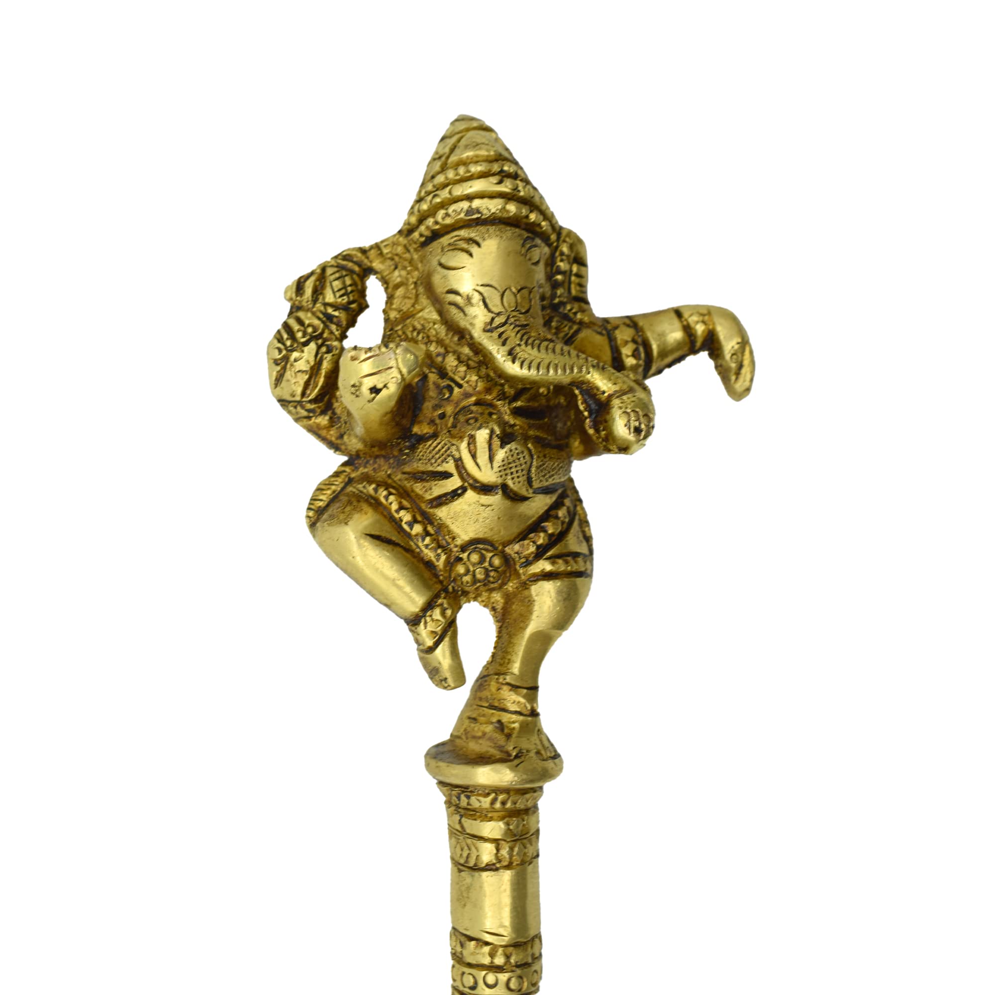 Dalvkot Ganesh Hawan Spoon For Pouring Ghee In Homam/Brass Spoon Used For Havan And Pooja