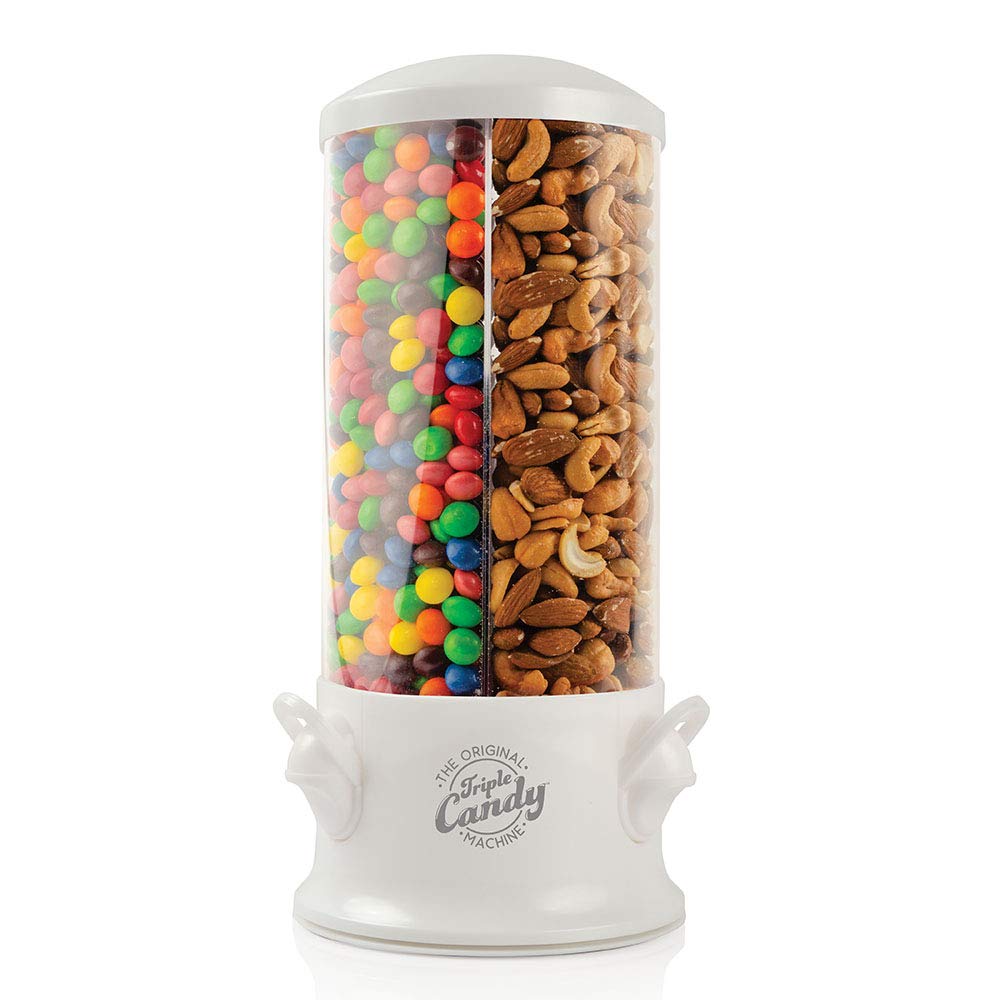 Handy Gourmet Original Triple Machine-Fun Candy & Nut Dispenser-New ...