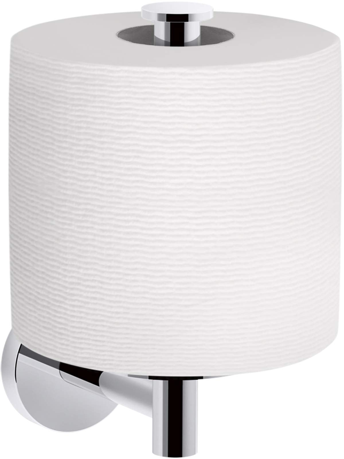 Kohler 27293-Cp Elate Vertical Toilet Paper Holder, Polished Chrome