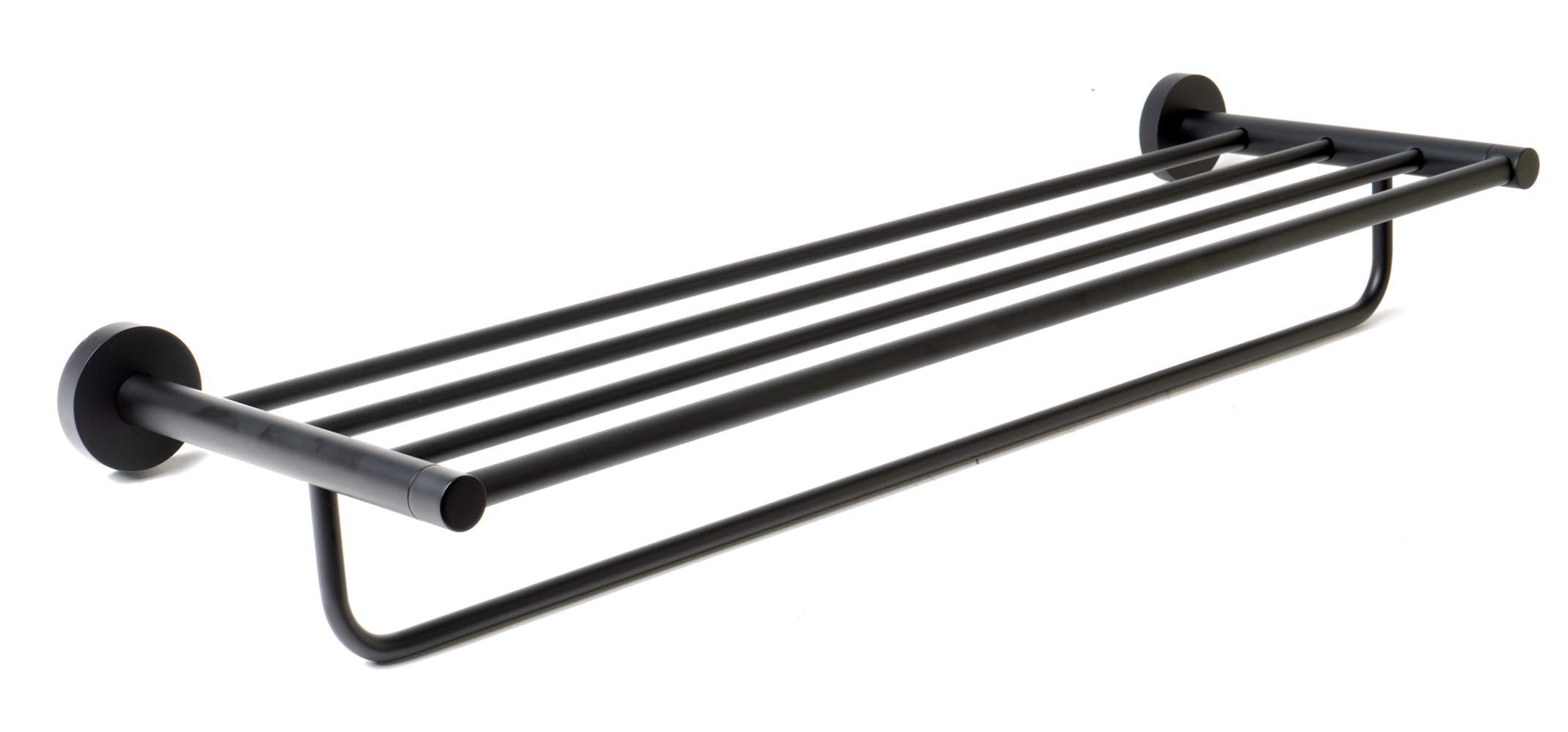 Alfi Brand Ab9538-Bm Towel Rack, Black Matte