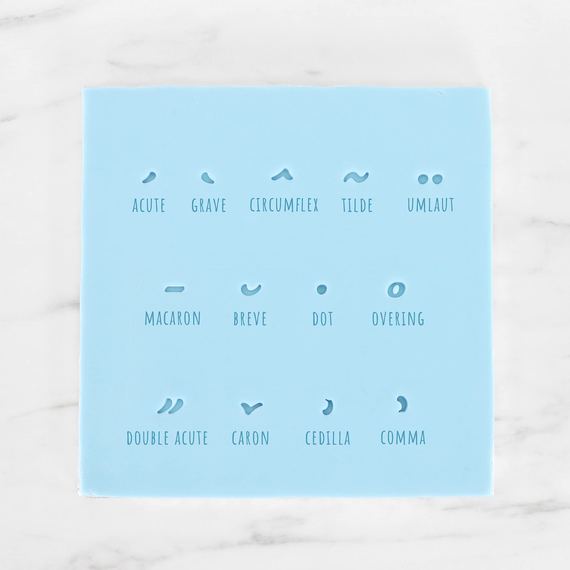 Pme Fun Fonts-Numerals & Special Characters Set Of 31, Collection 1, Standard, Blue, 31