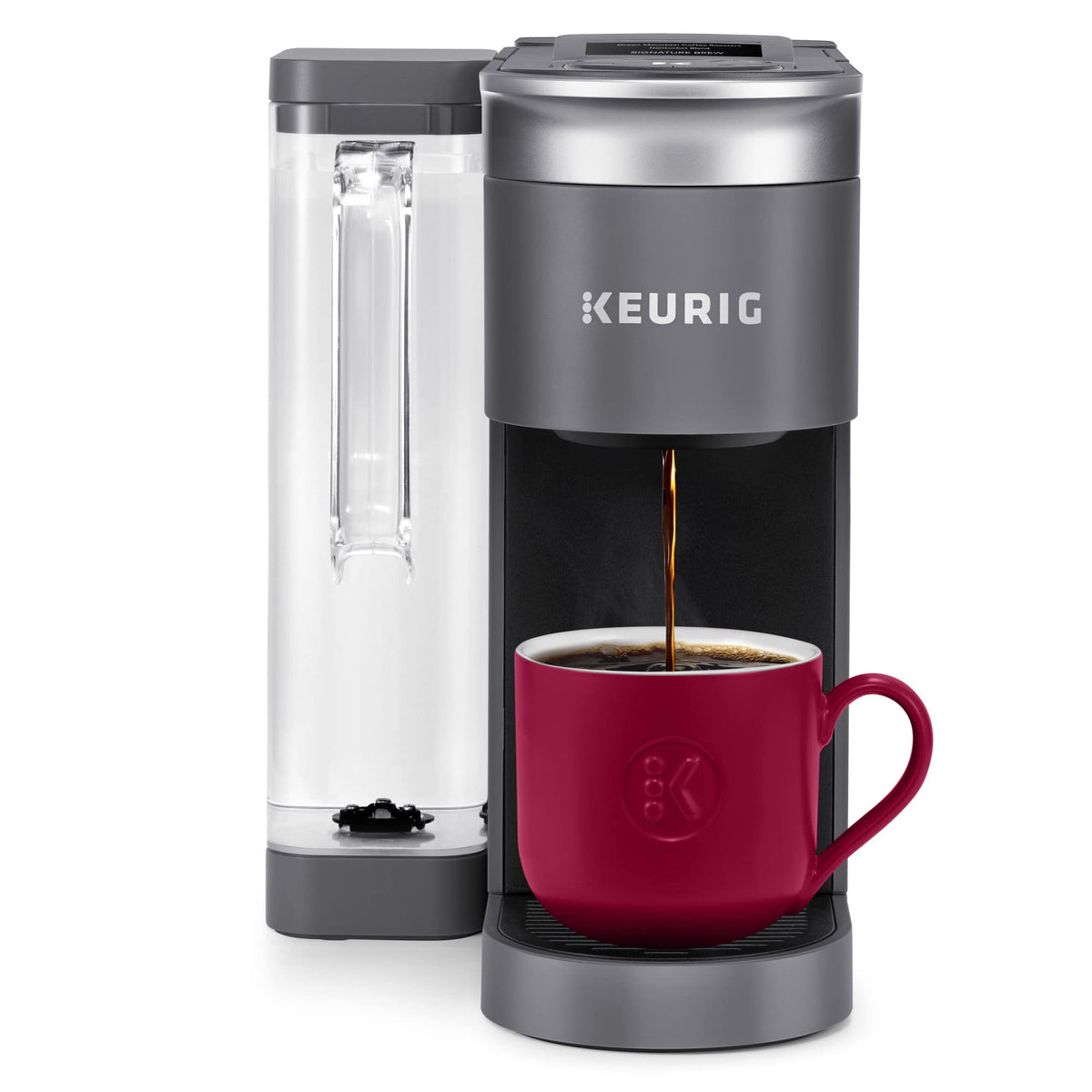 Keurig K-Supreme Smart Single Serve Coffee Maker With Wifi Compatibility, 4 Brew Sizes, And 66Oz Removable Reservoir, Compatible
