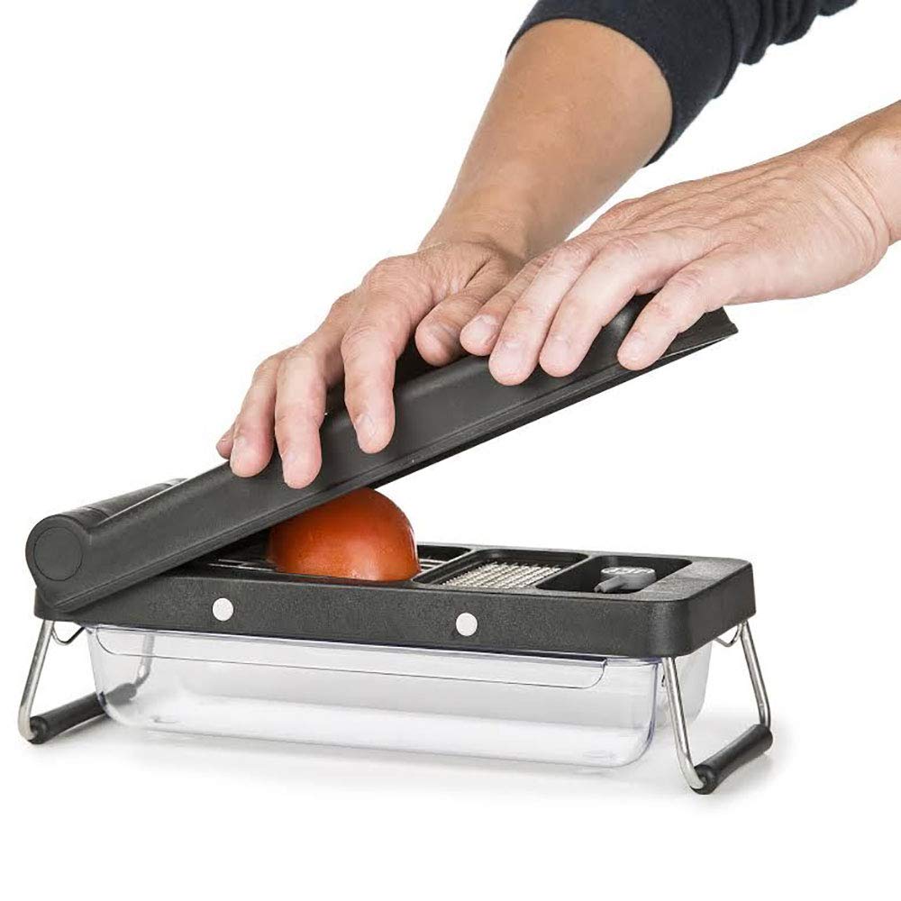 Pl8 Professional 3 Cup Vegetable Chopper, Black