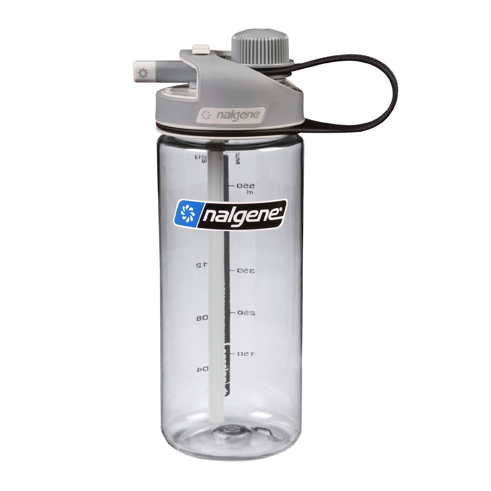 Nalgene Sustain Tritan BPA-Free MultiDrink Water Bottle Made with Material Derived from 50% Plastic Waste (using ISCC certified 