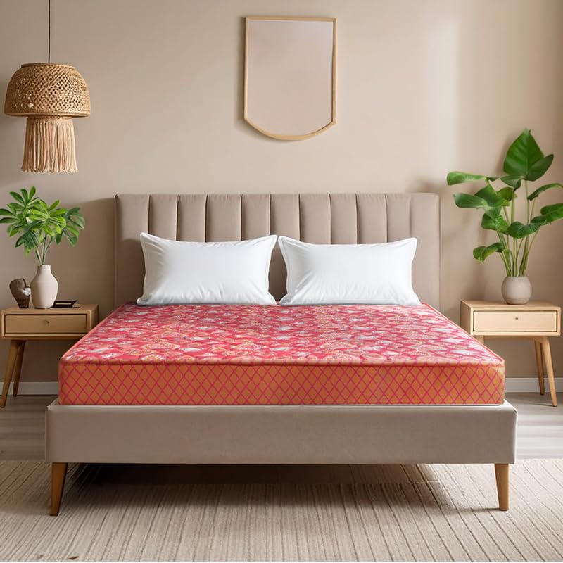 KurlOn Natural Coir Pad Mattress (Firm Support) (75X60X5, Queen)