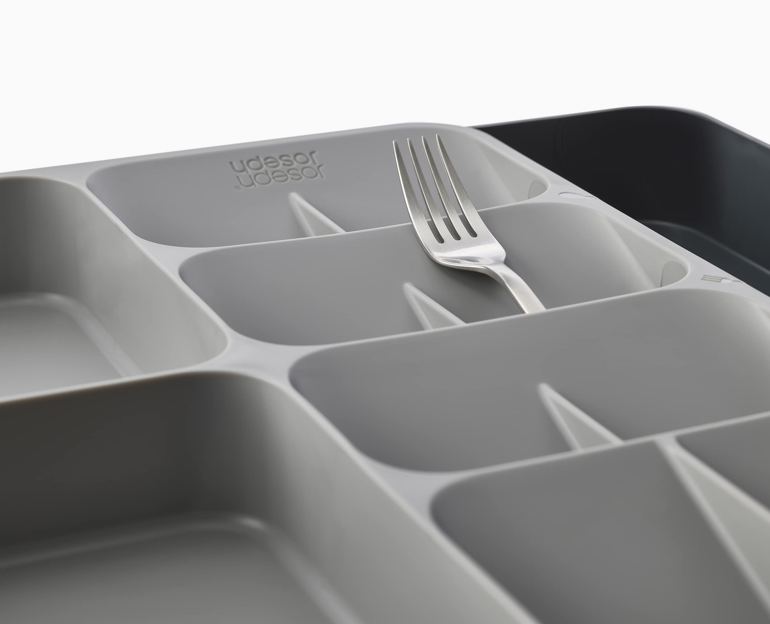 Joseph Joseph Drawerstore Kitchen Drawer Organizer Tray, Gray