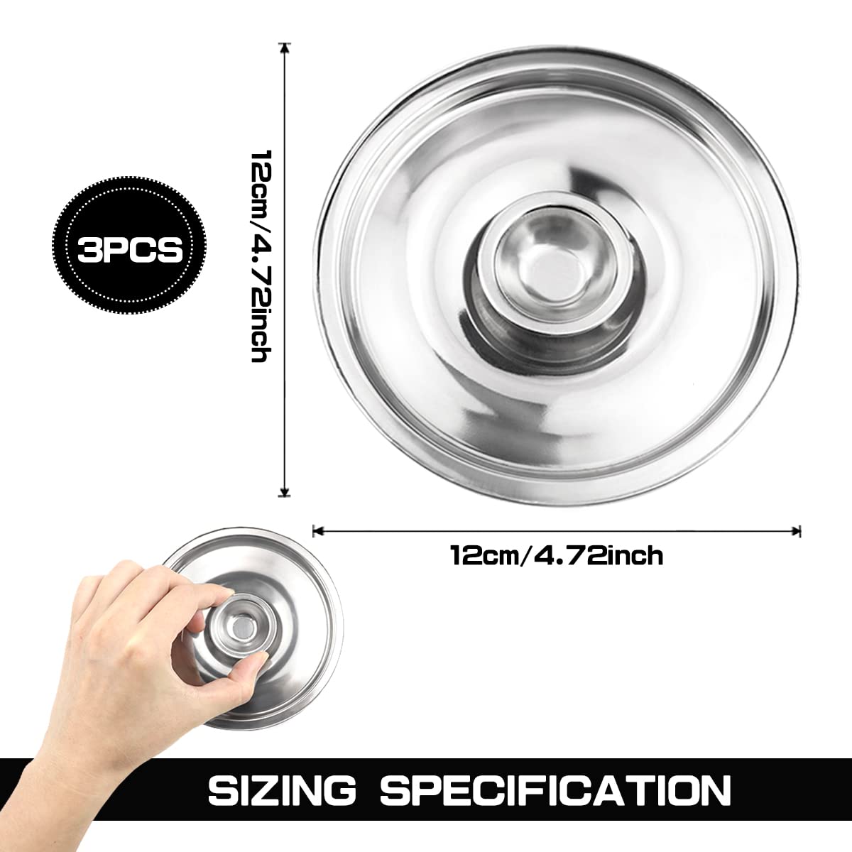 Lnq Luniqi Stainless Steel Universal Lid