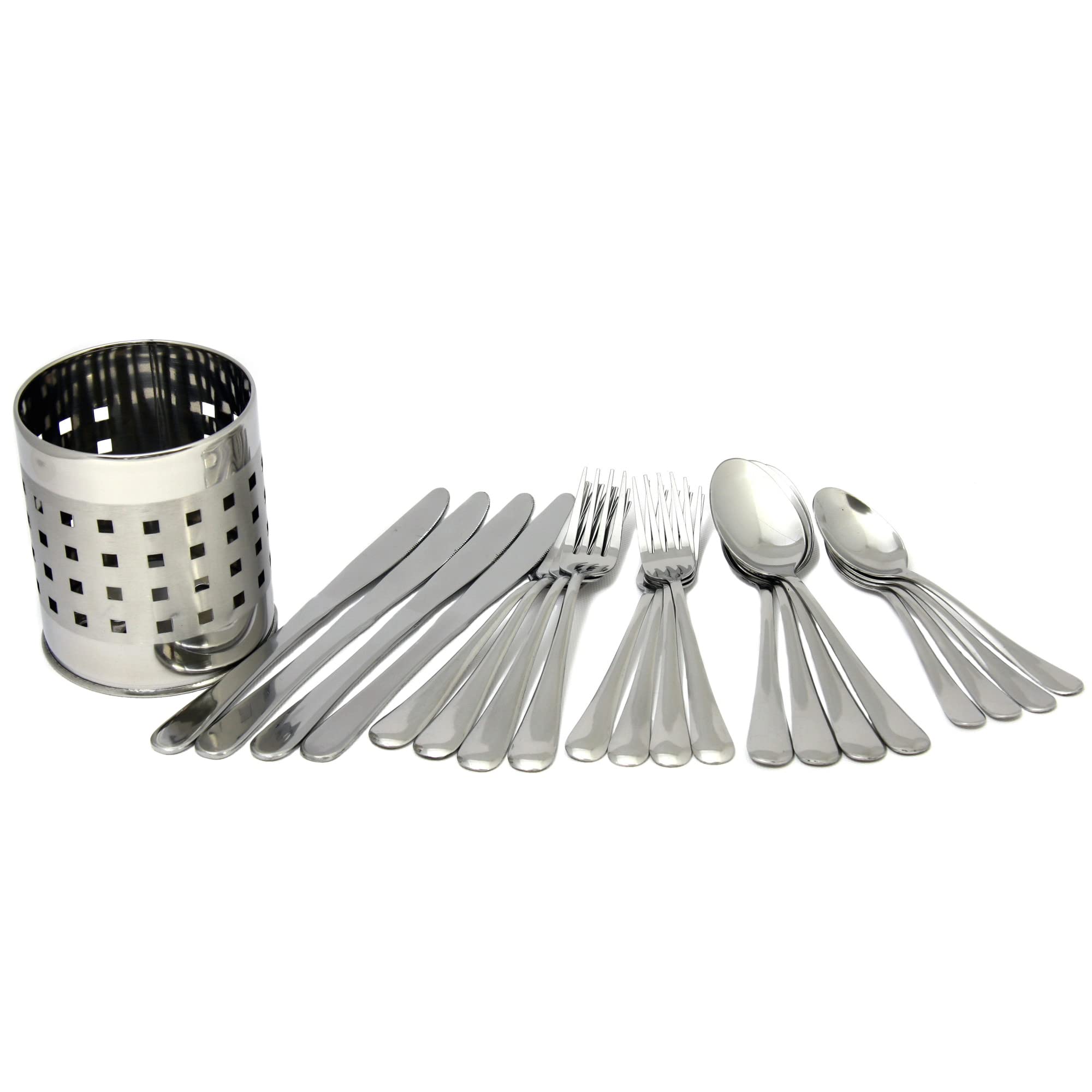 Chef Craft Heavy Duty Dinner Fork, 7.5 Inches In Length 3 Piece Set, Stainless Steel