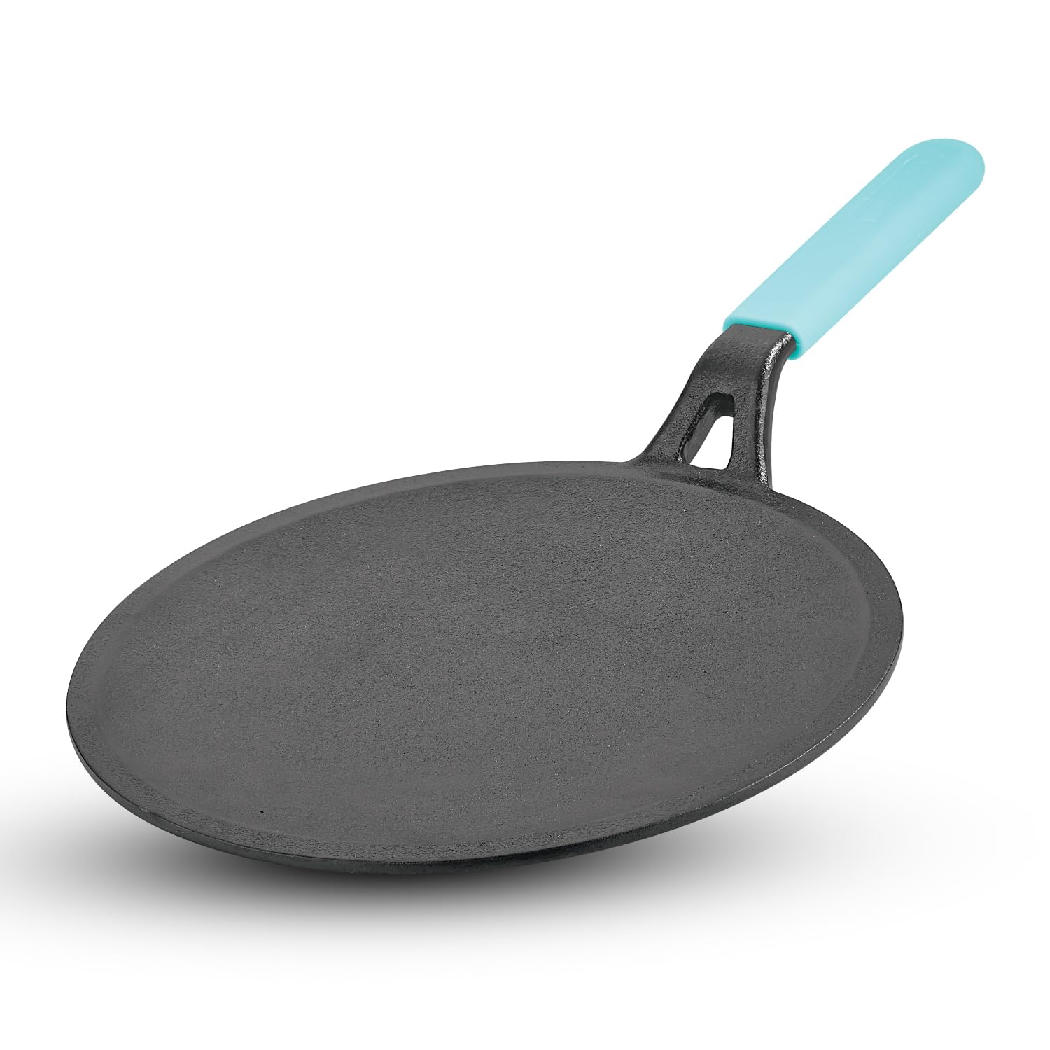Bergner Eco Cast Iron 26Cm Roti Tawa, Pre-Seasoned Iron Tawa For Chapati/Phulka, Even Heat Distributor, Retains Heat To Enhance 