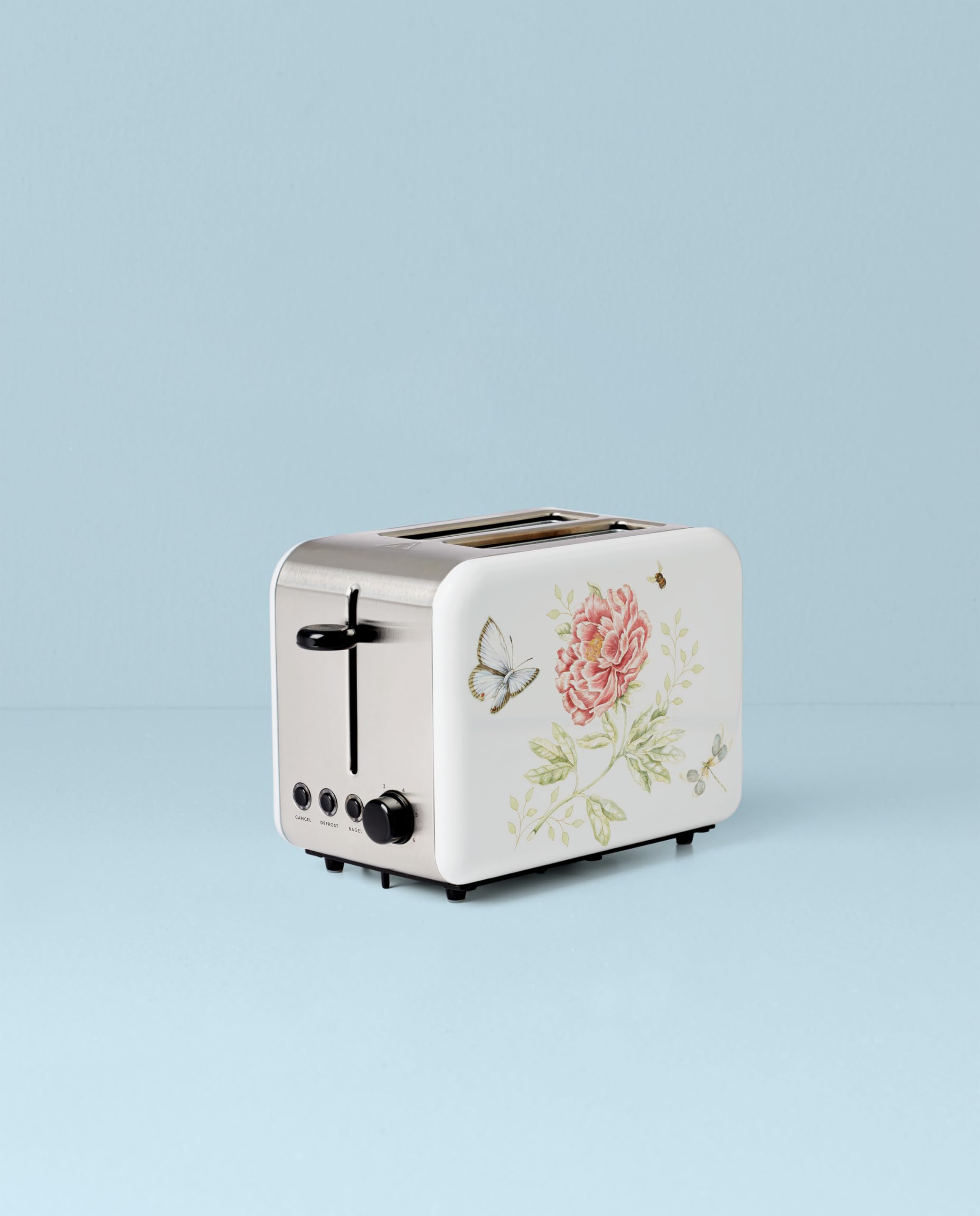 Lenox 894541 Butterfly Meadow Toaster, 3.60 Lb, 0