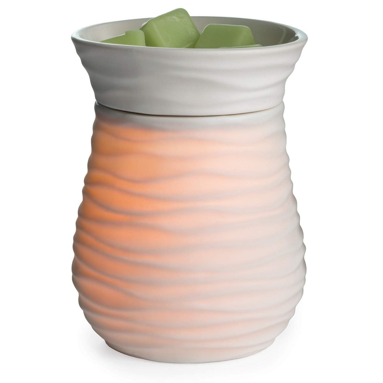 Candle Warmers Etc. Illumination Fragrance Warmer- Light-Up Warmer for Warming Scented Candle Wax Melts and Tarts or to Freshen 
