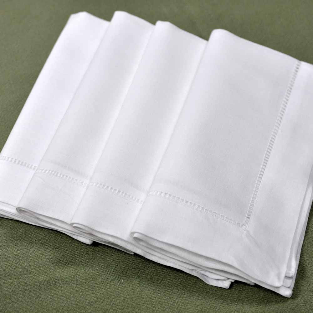 20 X 20 Inch Linen Napkins White Cloth Napkins Set Of 4 Dinner Napkins Cloth Washable White Linen Napkins White Dinner Napkins F