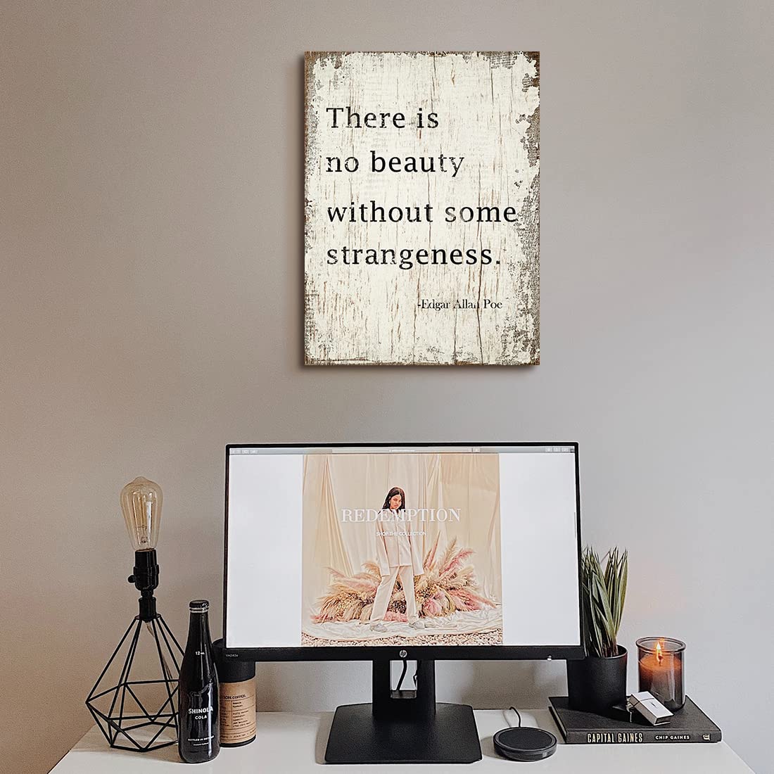 Inspirational Wall Art Motivational Canvas Prints On Wood Texture Pictures Vintage Framed Quotes Paintings For Home Office Livin