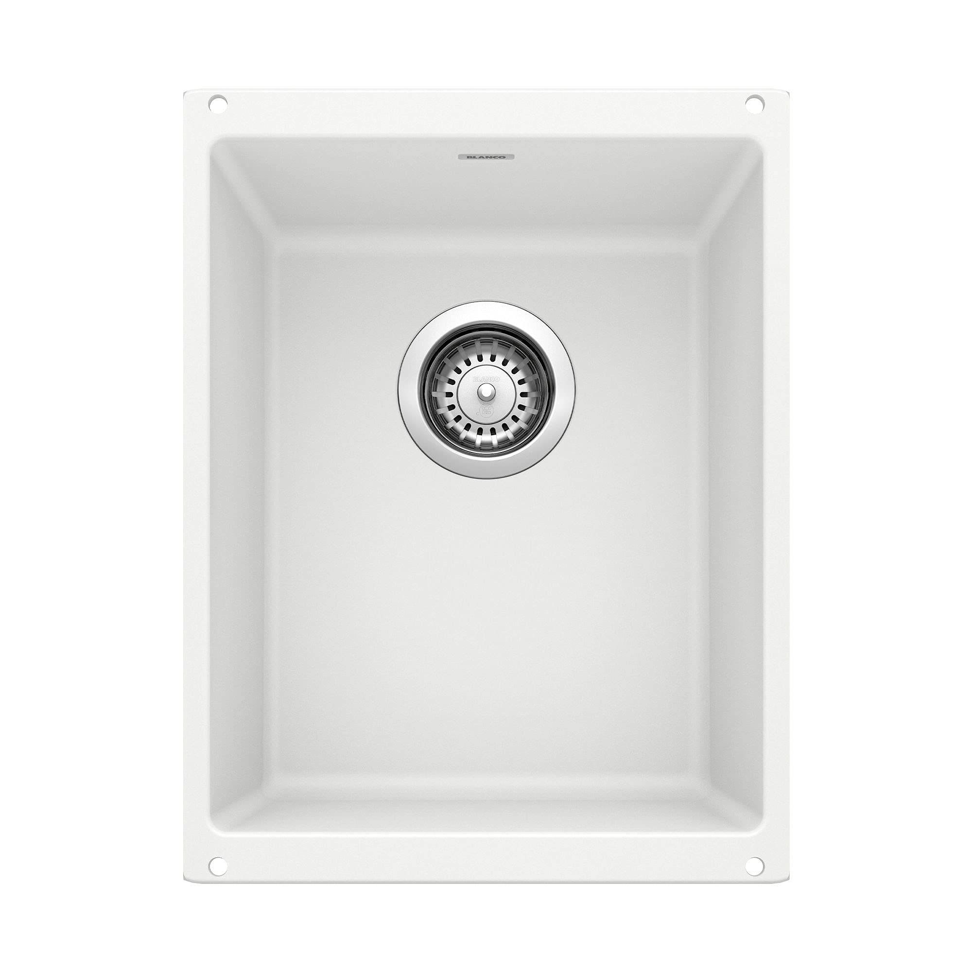 Blanco Precis Medium Single - White