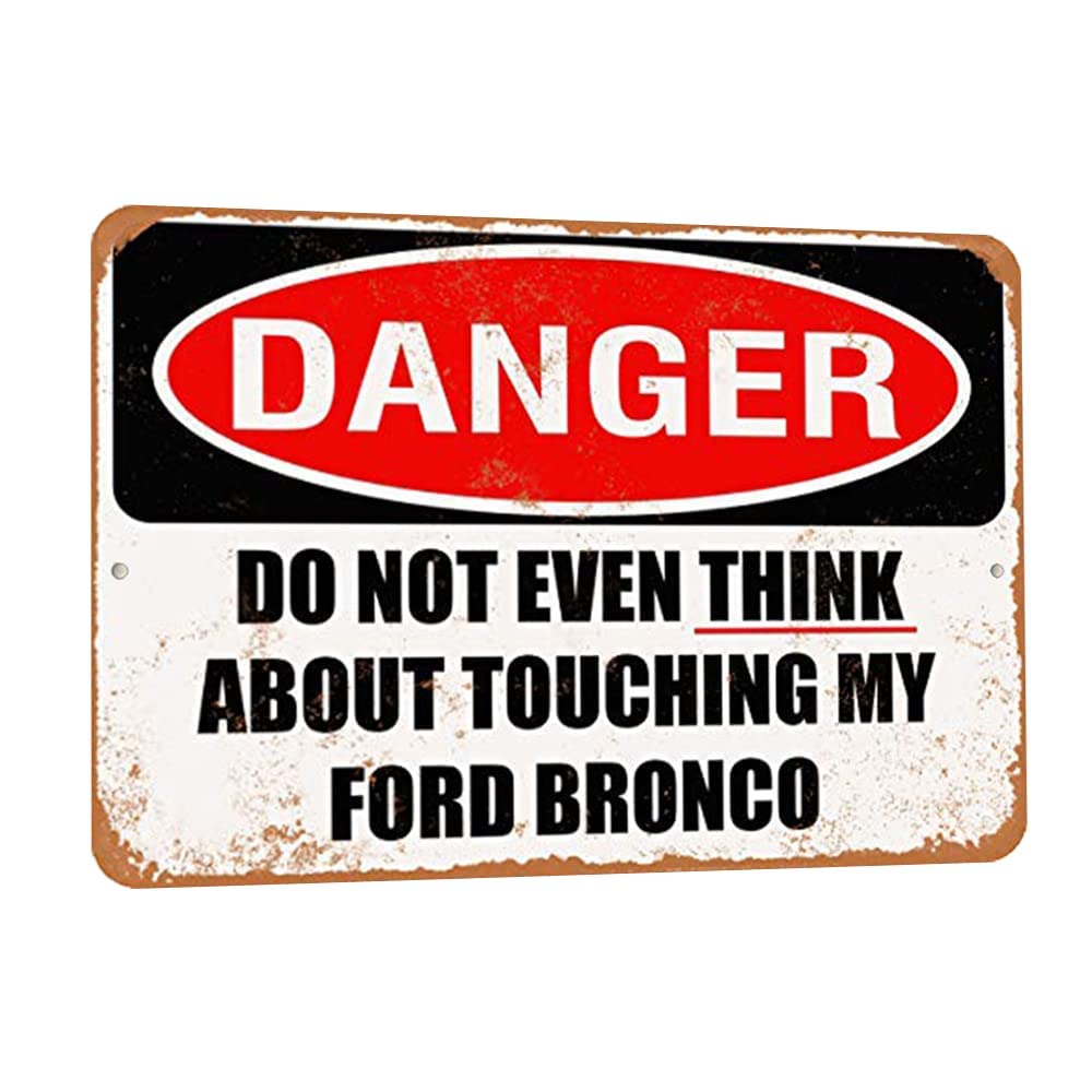 TCHPAX 12X8 - Vintage Look Aluminum Metal Sign - Inches - Do Not Touch My AMC Gmln