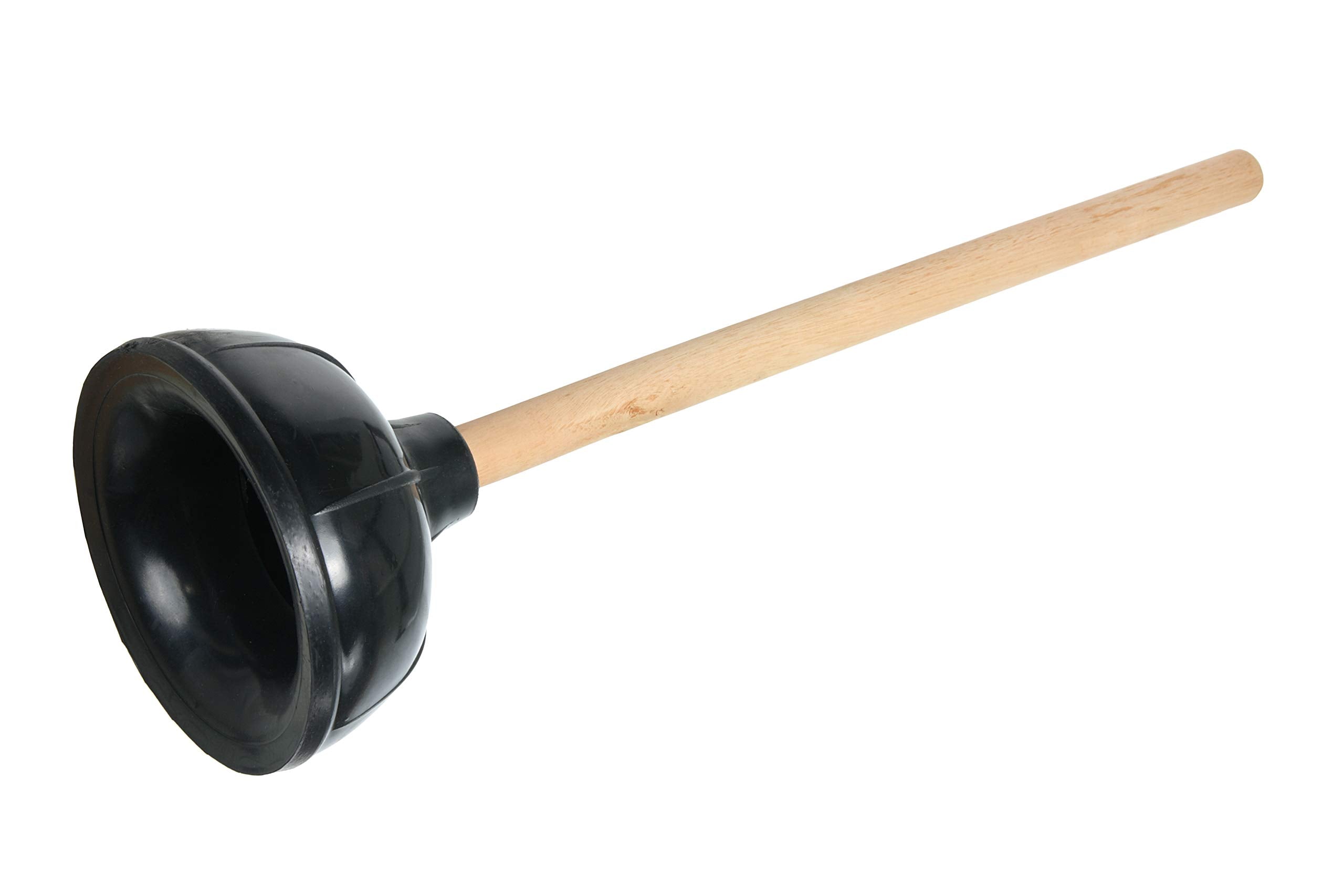 Sofinni Heavy Duty Toilet Plunger Clogged, Unclog Sink Flange - Plungers For Bathroom - Dual Purpose Flap Drain Cleaner