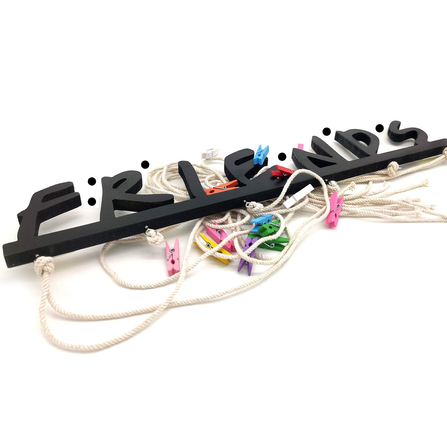 Vah Wooden Photo Frame With Led Light - Photo Wall Hanging, Memories Wall Hanging, Hanging Photo Frames, Moments Wall Hanging, P