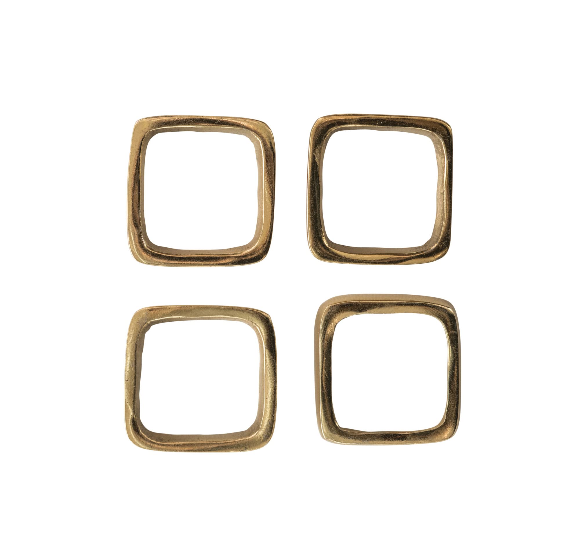 Bloomingville Ah0684 Tableware, Set Of 4, Brass