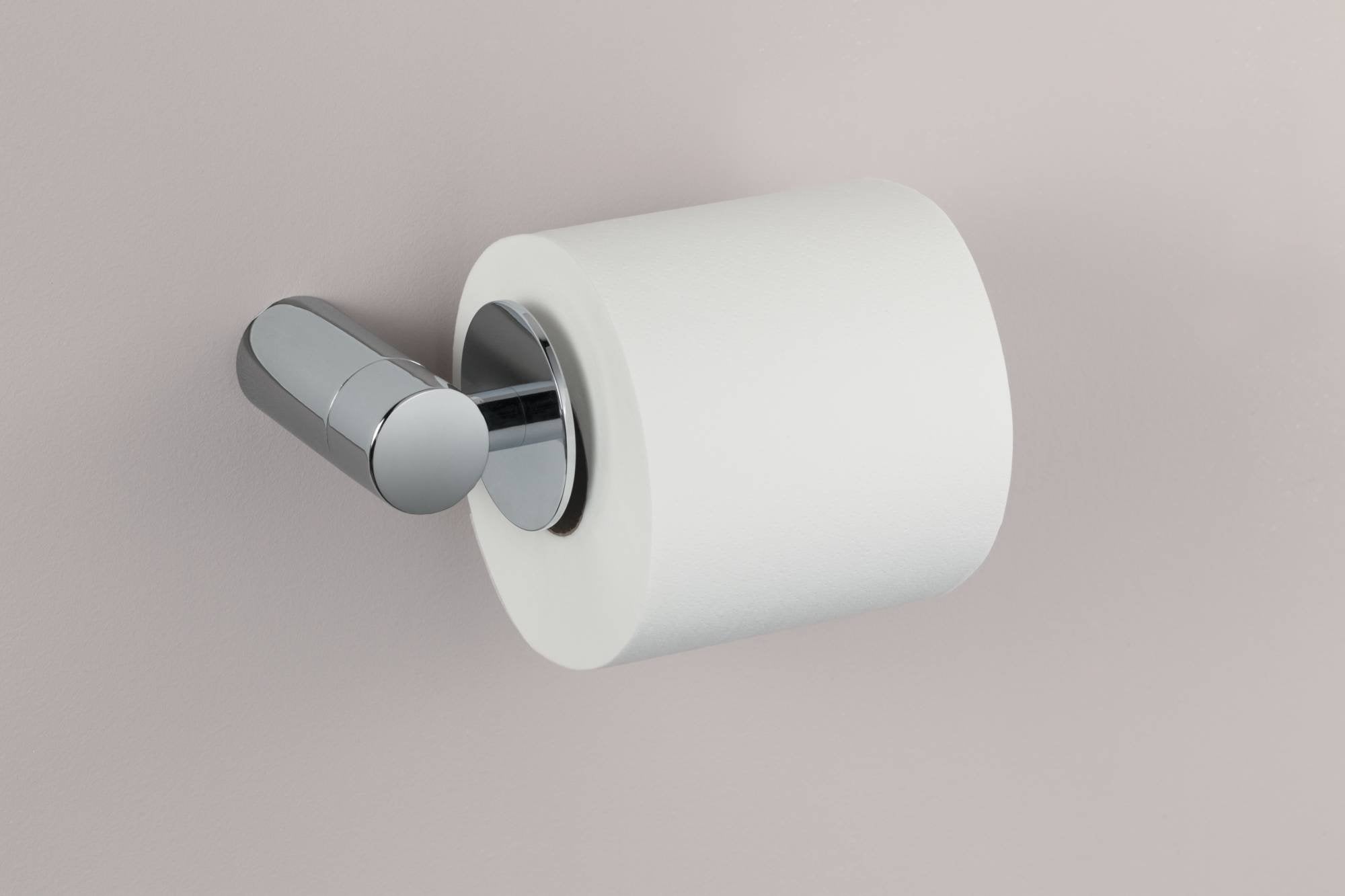Moen Yb0409Ch Single Post Modern Toilet Paper Holder, Chrome