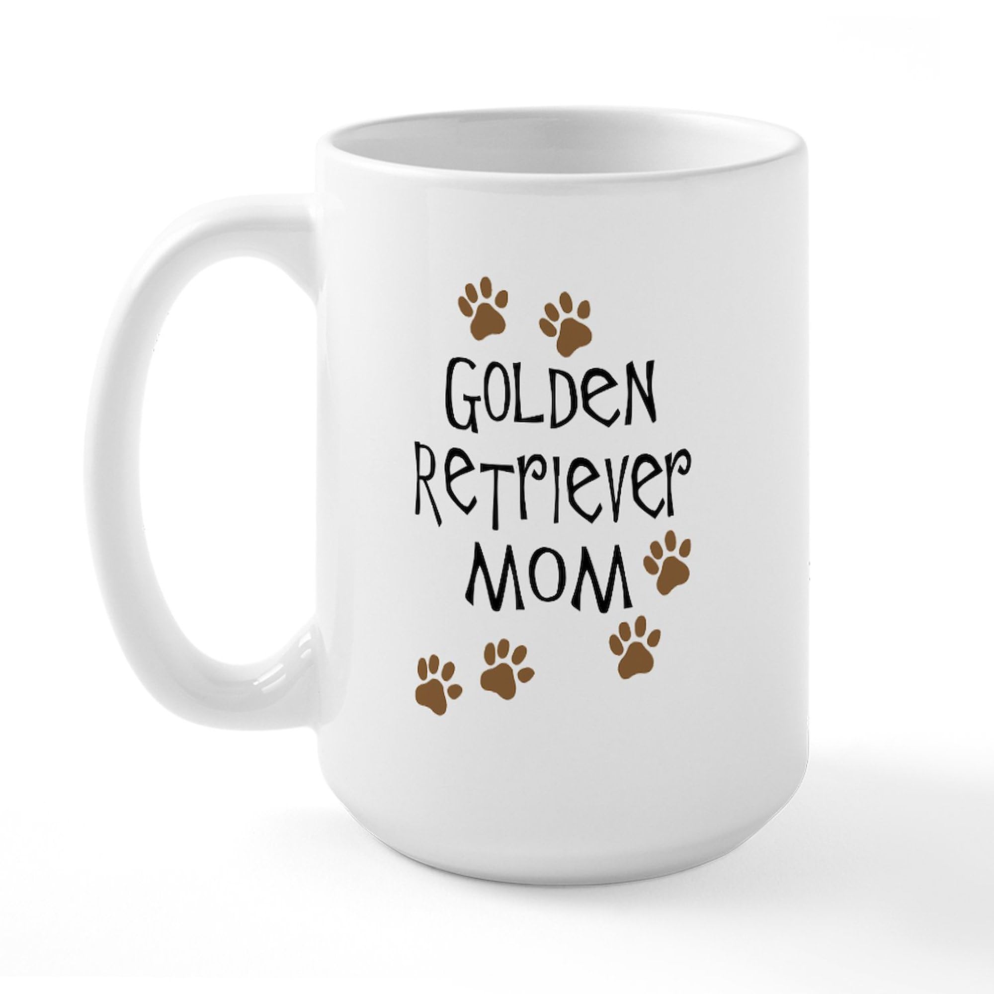 CafePress Golden Retriever Mom Large Mug 15 oz (444 ml) Ceramic Coffee Mug