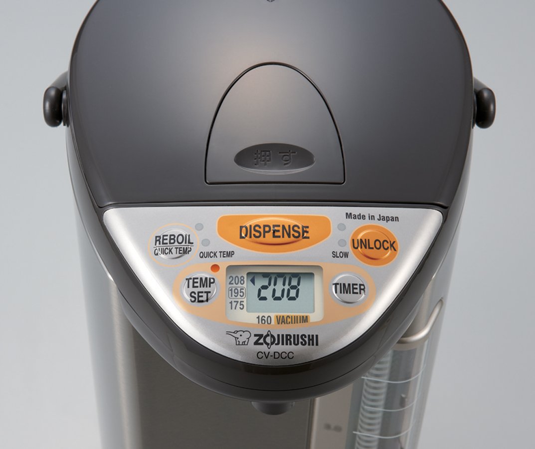 Zojirushi America Cv-Dcc50Xt Ve Hybrid Water Boiler And Warmer, 5-Liter, Stainless Dark Brown