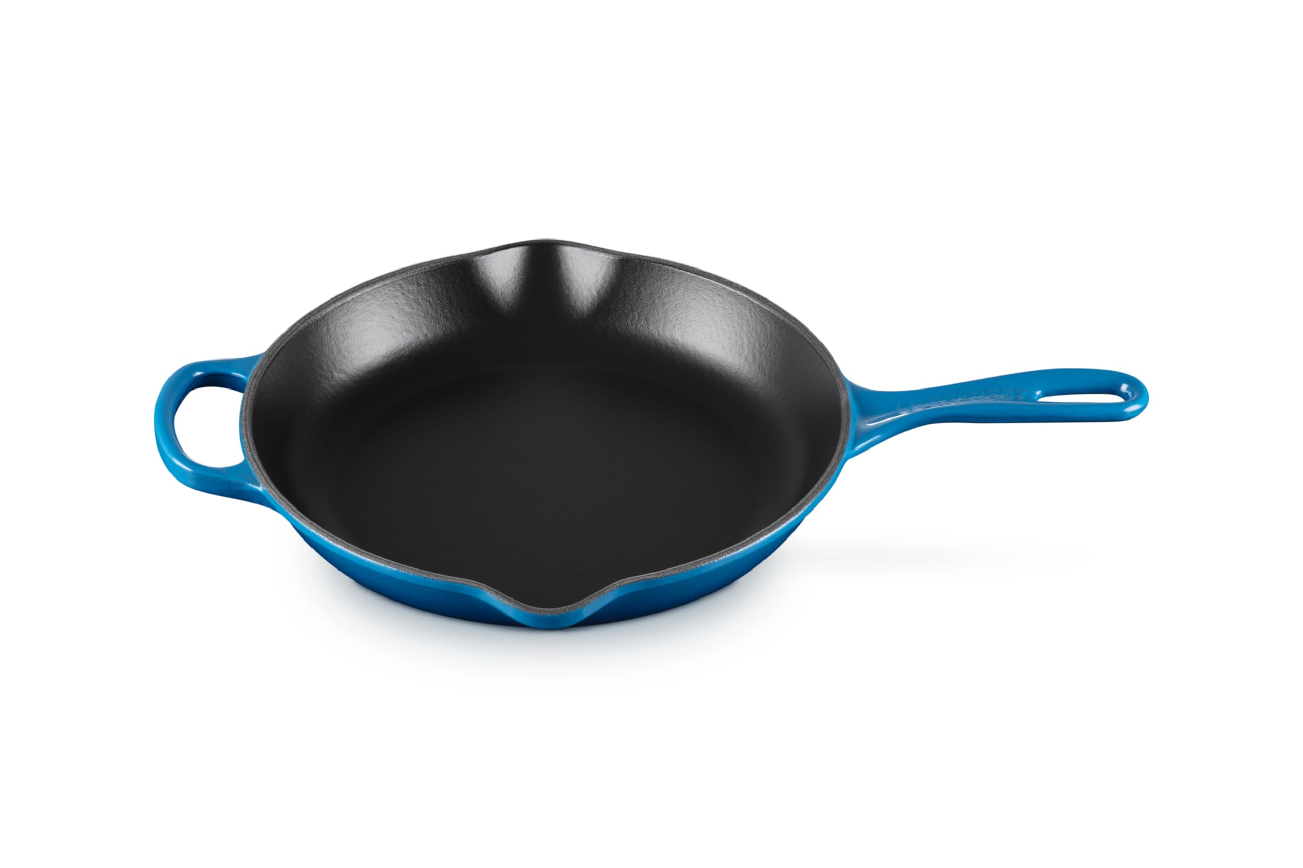 Le Creuset Enameled Cast Iron Signature Iron Handle Skillet, 10.25'' (1-3/4 Qt.), Marseille