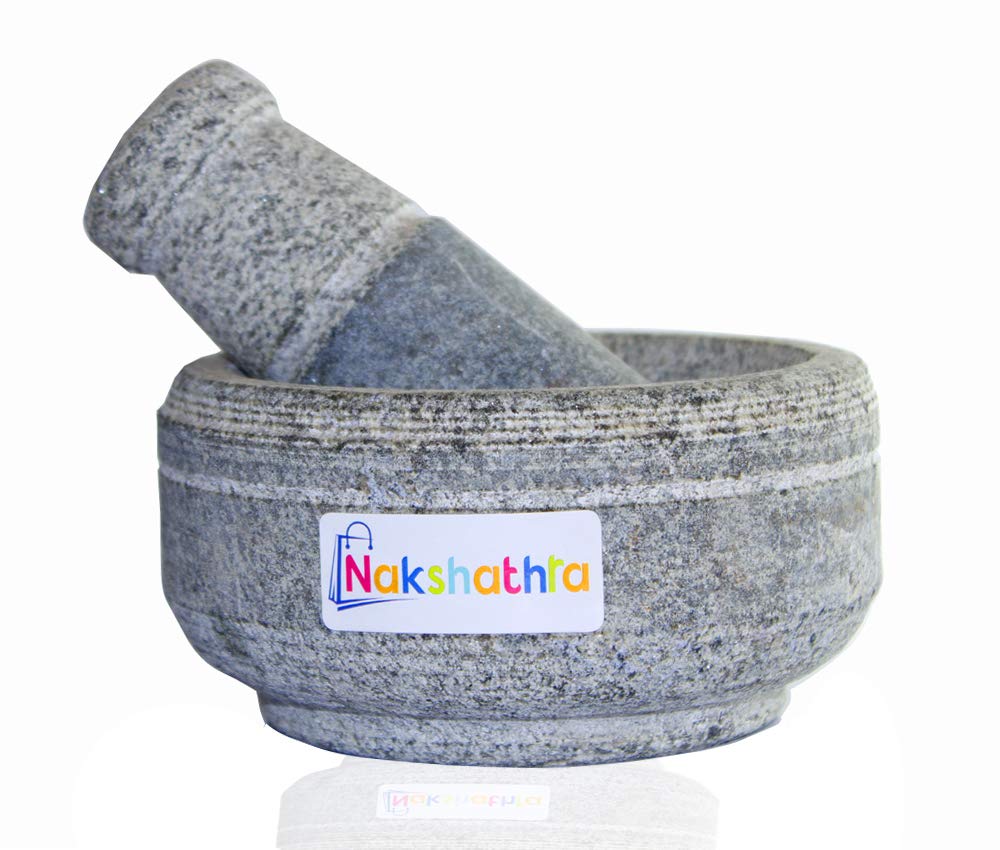 Nakshathra Mortar And Pestle Stone