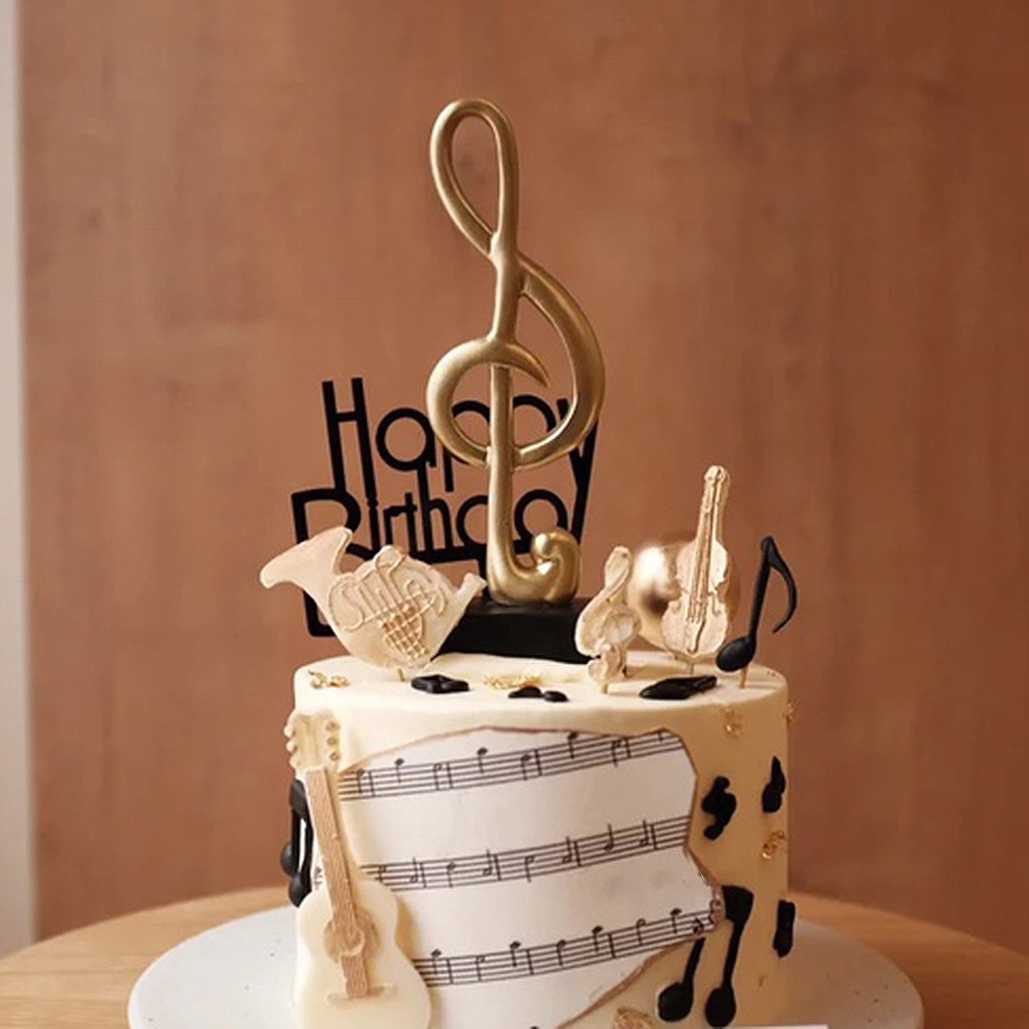 Sijiangmold Music Note Silicone Mold Instrument Fondant Molds Boombox Microphone Radio Guitar Mold Piano Candy Mold For Cake Dec