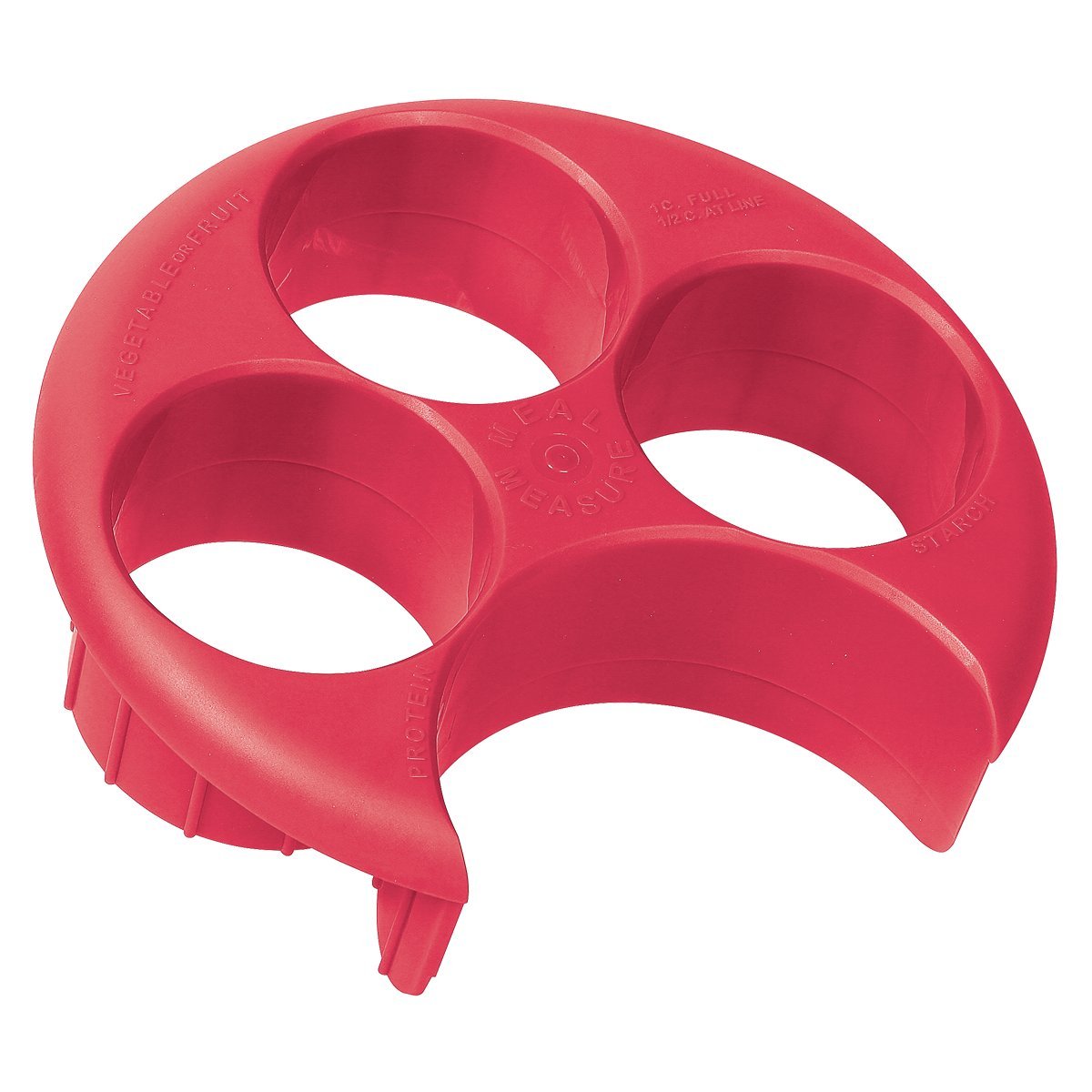 Ezy Dose (Blue) Meal Measure Portion Control/Weight Management Plate, 1 Count (Pack Of 1)