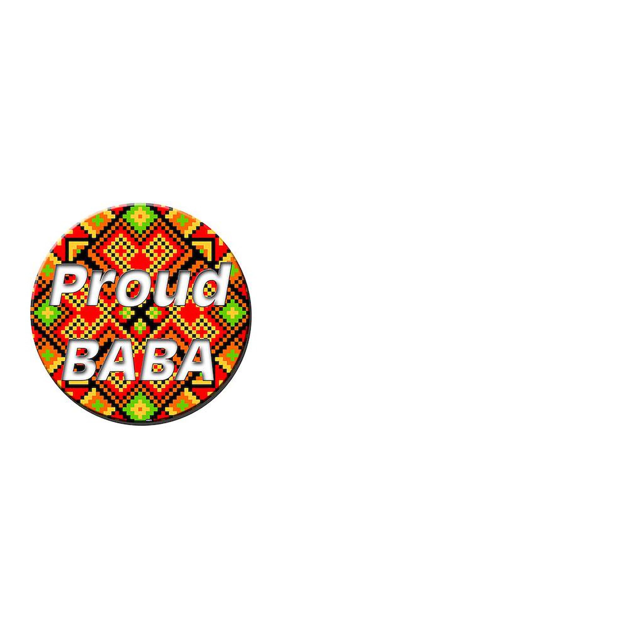CafePress Proud BABA Mug 11 oz (325 ml) Ceramic Coffee Mug