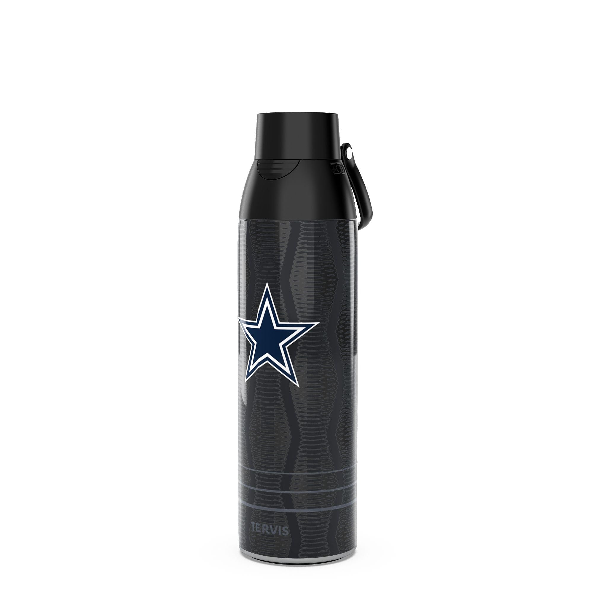 Tervis Venture Water Bottle NFL Dallas Cowboys - Full Speed Triple Insulated Tumbler Travel Cup Keeps Drinks Cold & Hot, 26oz, S