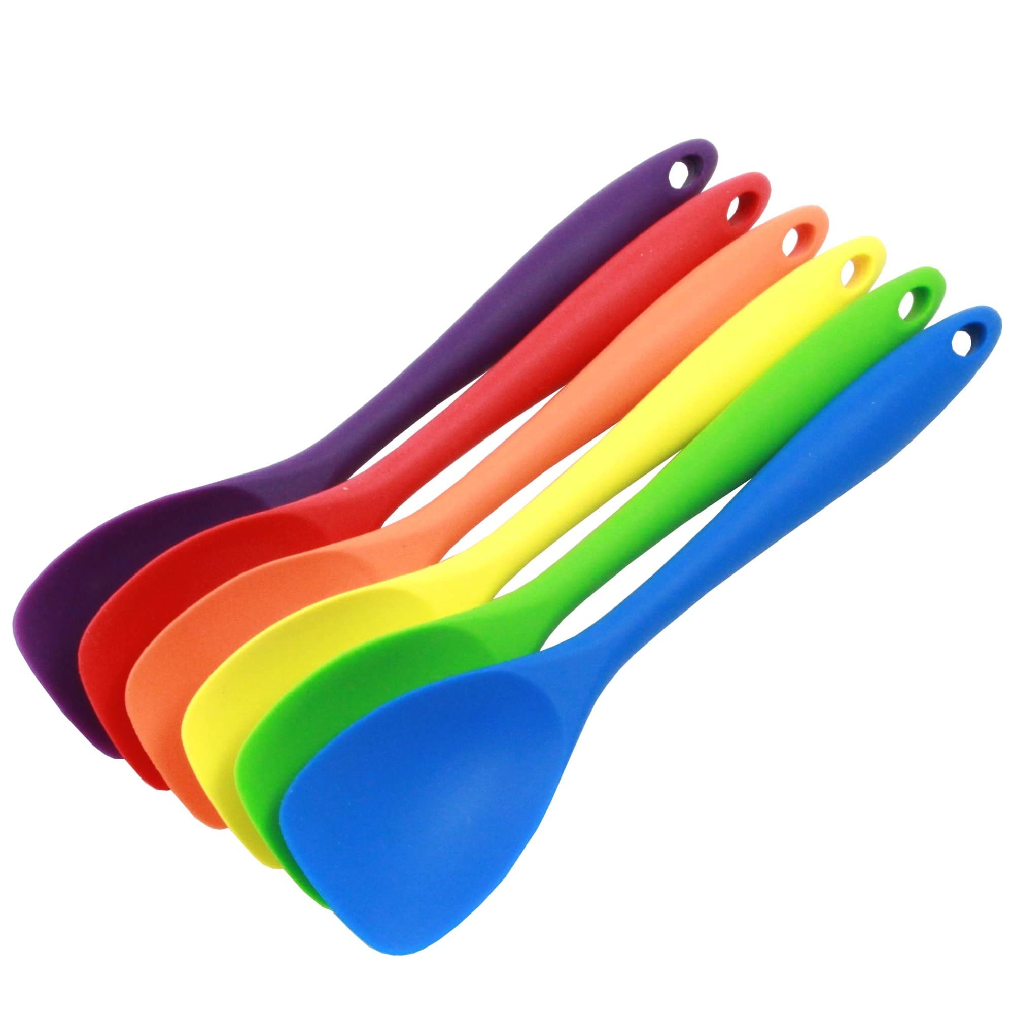 Chef Craft Premium Silicone Spoon Spatula, 11.5'', Purple