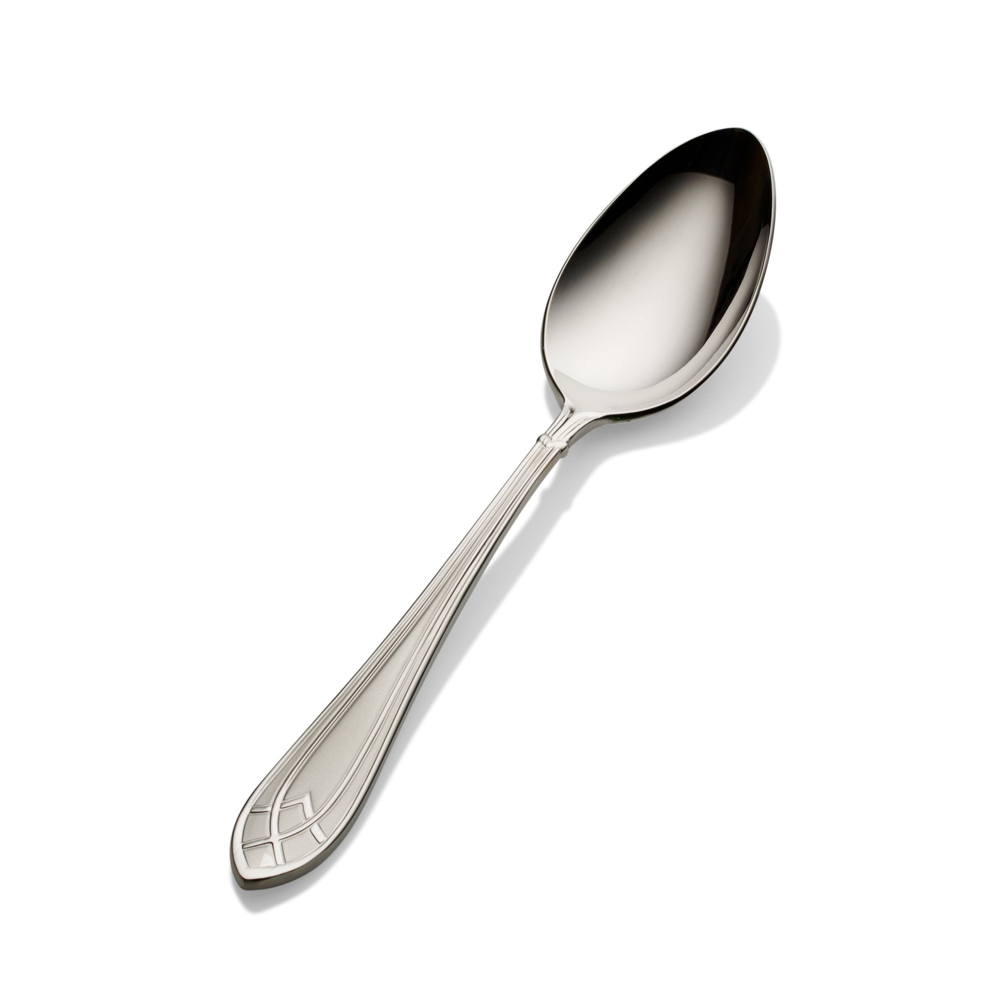 Bon Chef S1403 Stainless Steel 18/8 Viva Soup/Dessert Spoon, 7-15/32'' Length (Pack Of 12)