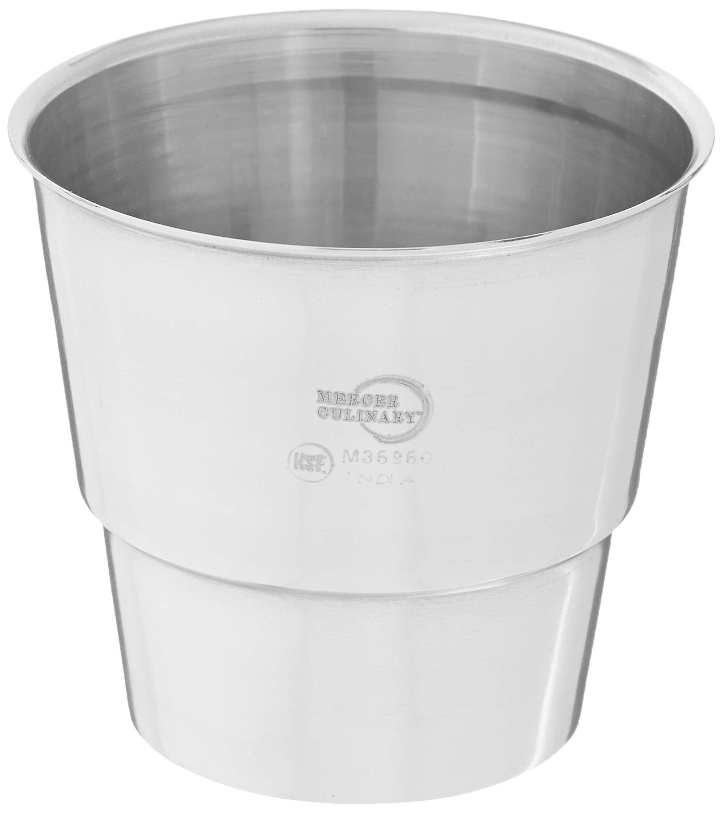 Mercer Culinary Shake Collar, 4.34 Inch Top Diameter, Stainless