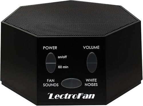Lectrofan High Fidelity White Noise Machine With 20 Unique Non-Looping Fan And White Noise Sounds And Sleep Timer