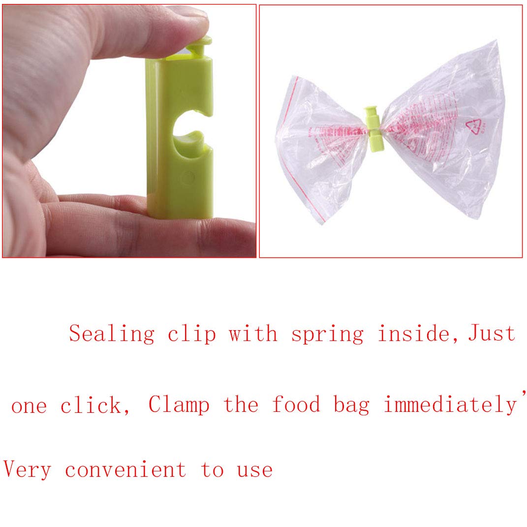 Clips For Bread Bags Good Grips Bag Used For Bread, Rice, Nuts, Beans, Dried Fruit, Frozen Foods Bag And More (Clips For Bread B