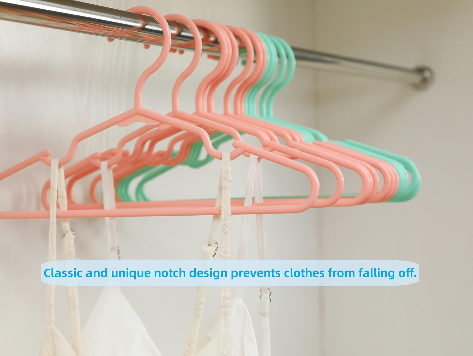 60 Pcs Green Baby Nursery Closet Hangers,Non-Slip Laundry Infant Pant Hanger For Newborn Clothes Gift,Ultra-Thin Child Coat Hang