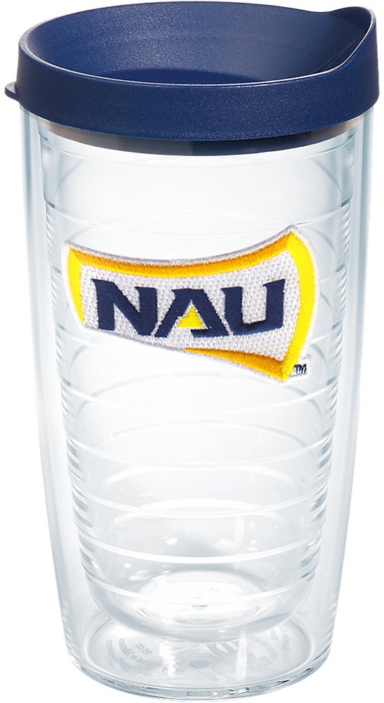 Tervis Made In Usa Double Walled Northern Arizona University Nau Lumberjacks Insulated Tumbler Cup Keeps Drinks Cold & Hot, 16Oz