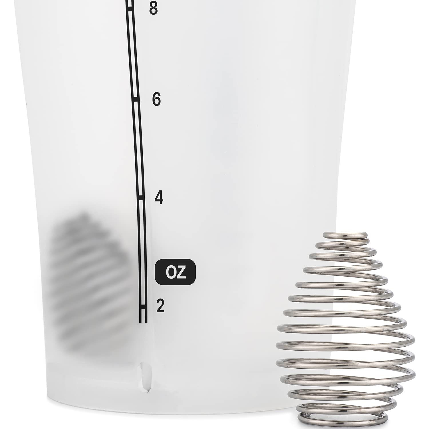 Hydra Cup Dualshaker Pro 32 Oz Shaker Bottle For Protein Shakes, Shaker Cup W/Handle & Ball Blender Whisks, Dual Mixing Shaker B