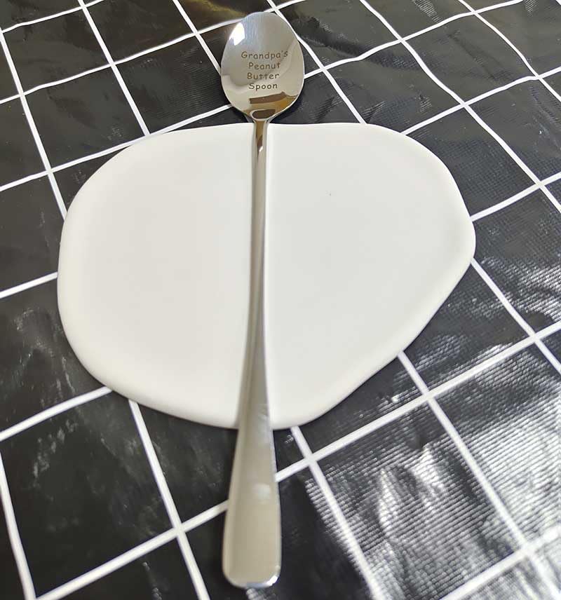 Gifts Spoons For Grandpa From Granddaughter Grandson Grandpa'S Peanut Butter Spoon For Grandfather Peanut Butter Lovers Gift For