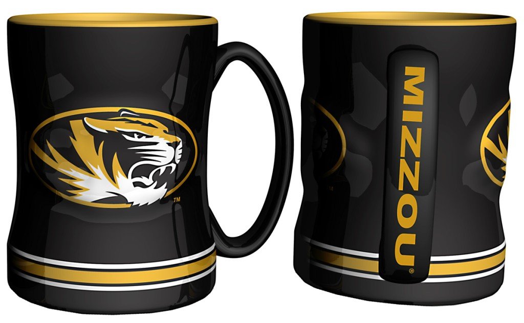 Missouri Tigers 15 Oz Relief Mug - Black