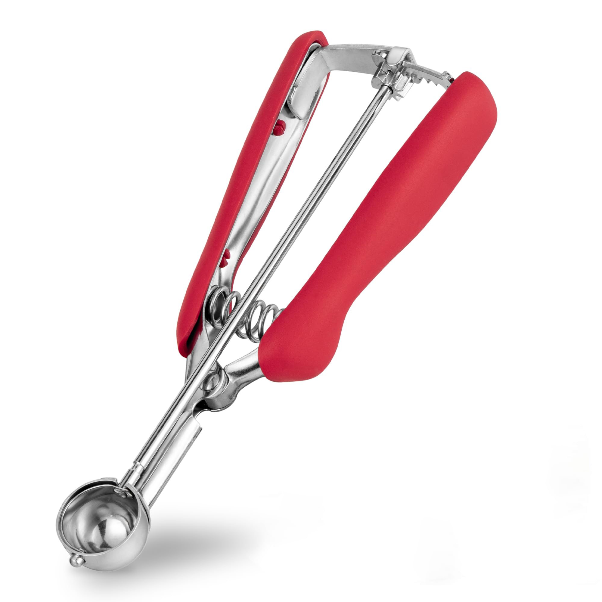 Extra Small Cookie Scoop, 1 Teaspoon Cookie Scoop, Mini Ice Cream Scoop for Melon Baller, Cookie Dough, 0.2oz / 25mm, Easy Squee
