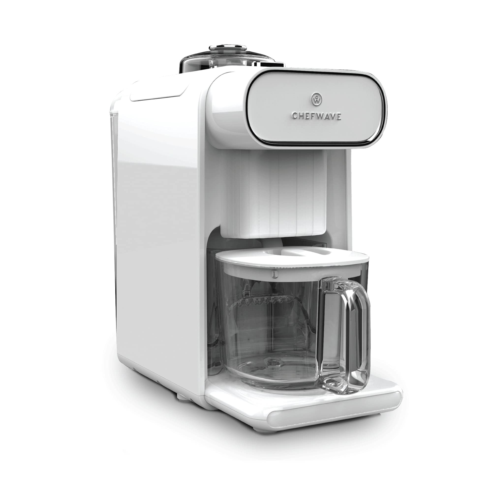 ChefWave Non-Dairy Milk Maker - 6 Plant-Based Programs, Auto Clean, Gray, 1 Count, Glass