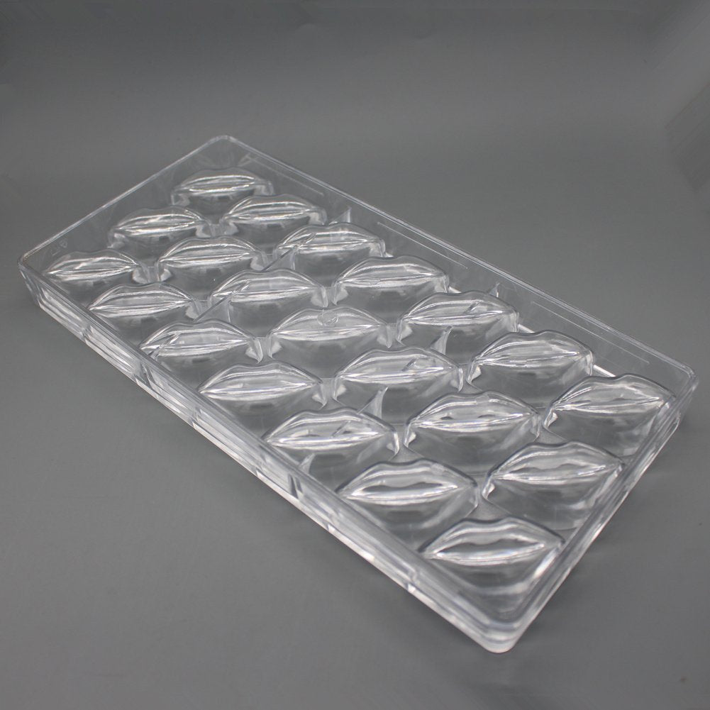 Goldbaking Lips Chocolate Mold Polycarbonate Chocolate Candy Molds
