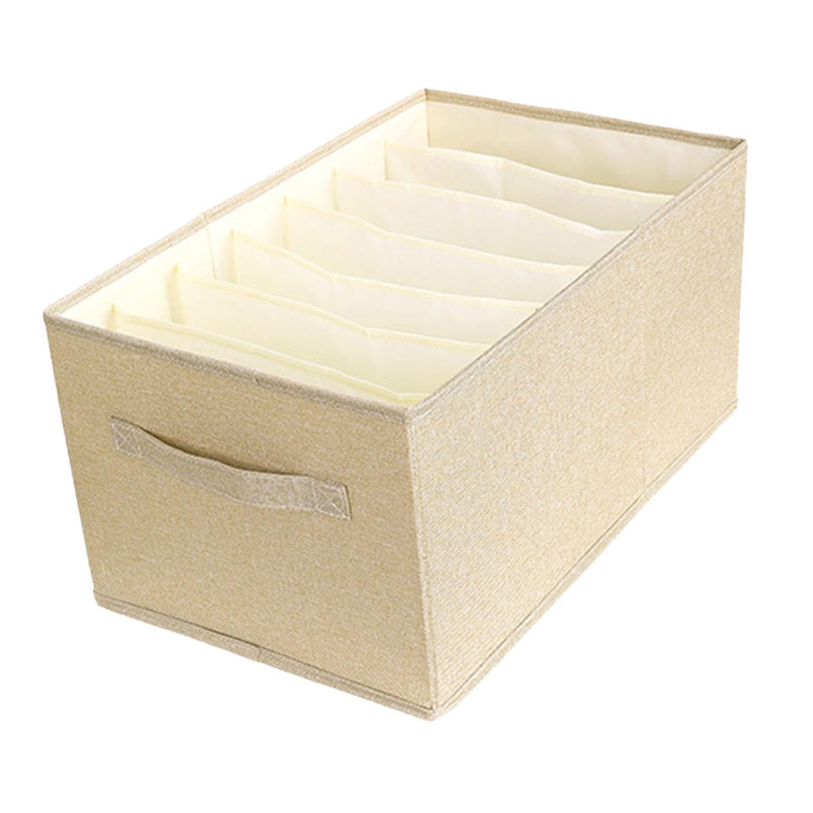 The Style Sutra Closet Organizer With Handle Multipurpose For Nursery Cabinet Bookcase Shelf 7 Grids| Home Organization |1 Wardr