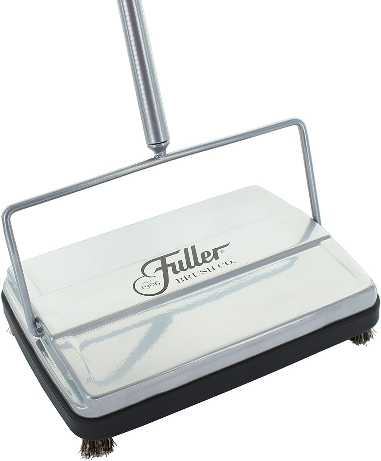 Fuller Brush 17034 Carpet & Floor Sweeper- Mini Stick Cleaner for Hardwood Surfaces, Wood Floors, Laminate Tile - Small & Portab