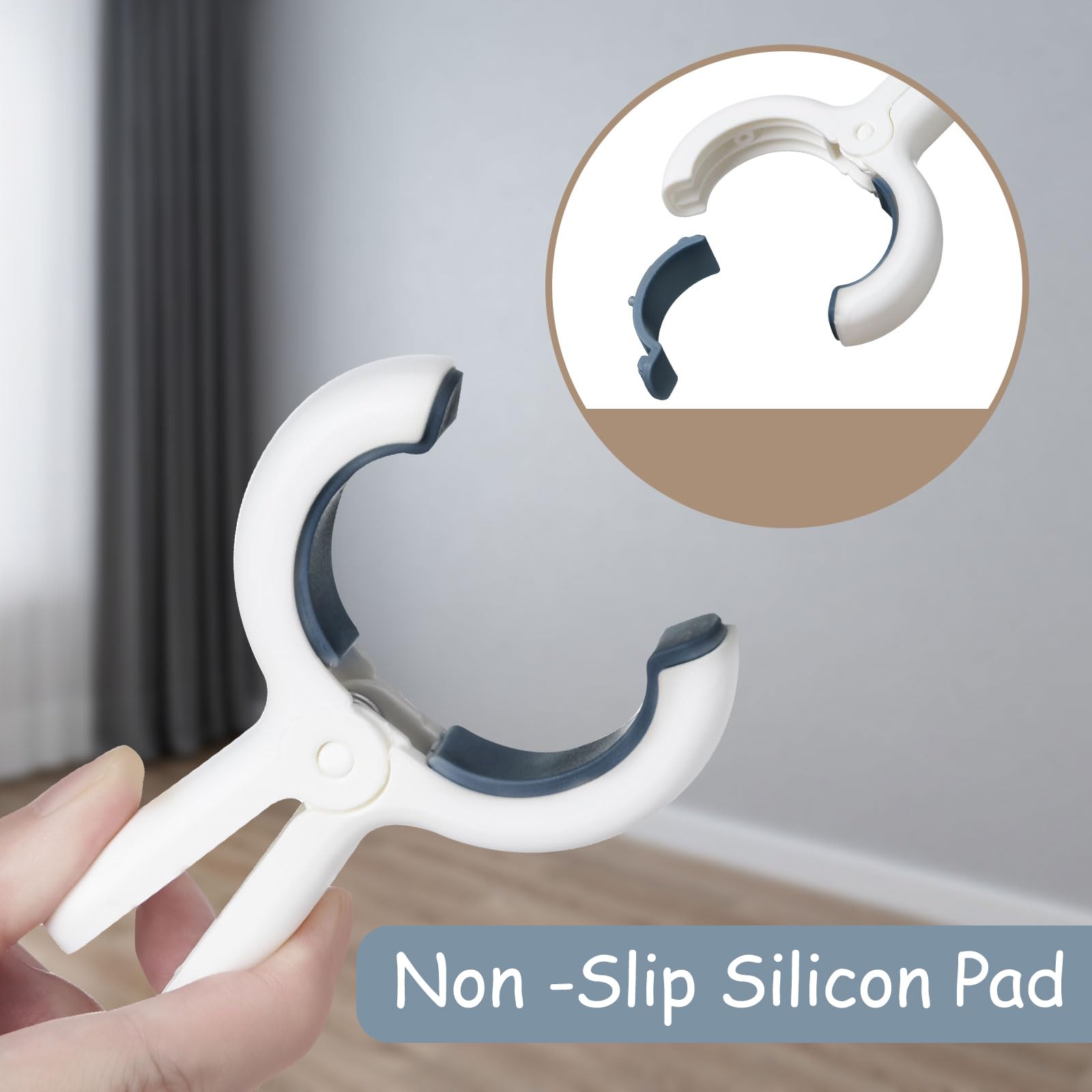 12 Pack Beach Towel Clips With Strong Anti-Rust Springs,Heavy Duty Towel Clips,Plastic Laundry Clothes Pins To Keep Your Towel,