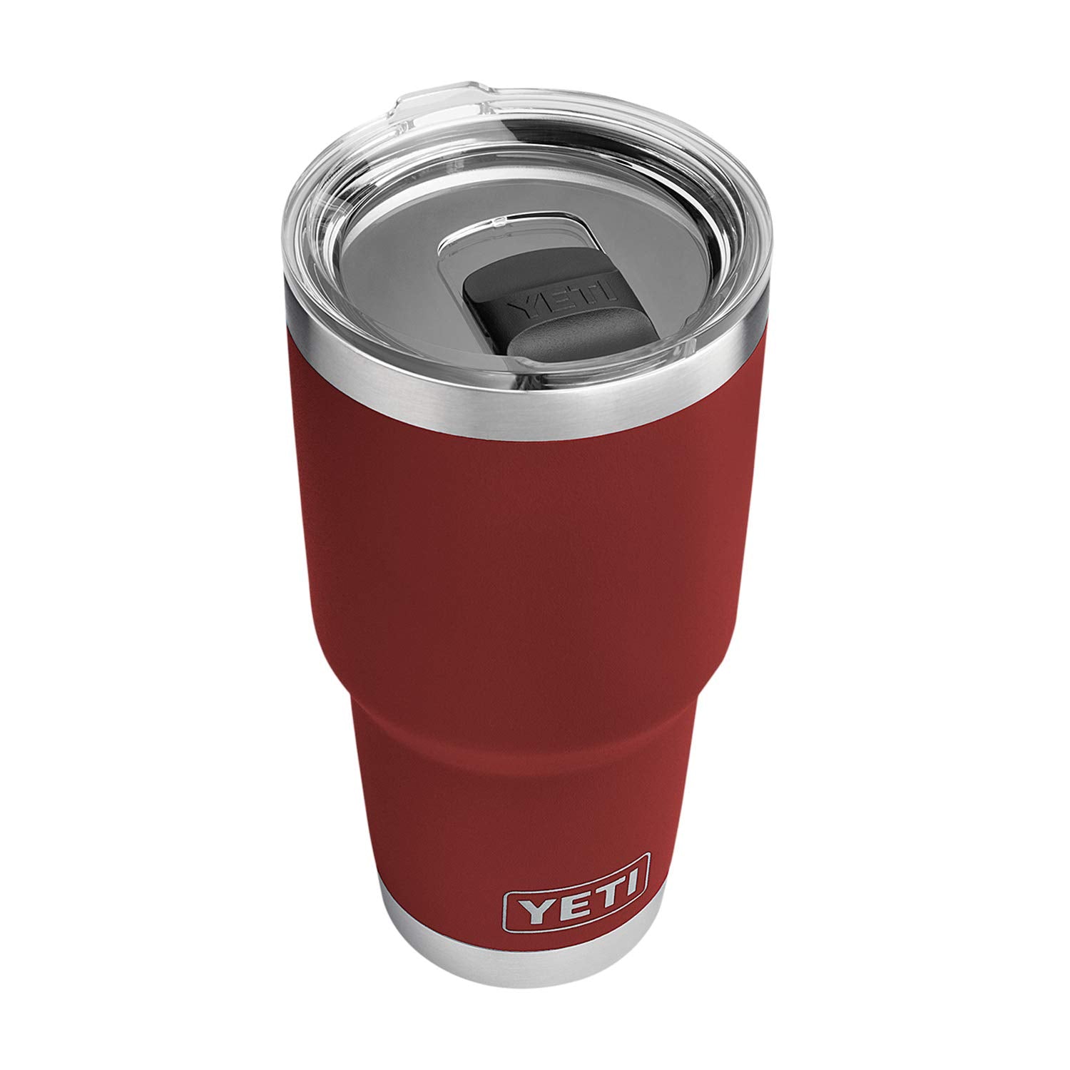 Yeti Rambler 30 Oz Stainless Steel Vacuum Insulated Tumbler W/Magslider Lid, Brick Red
