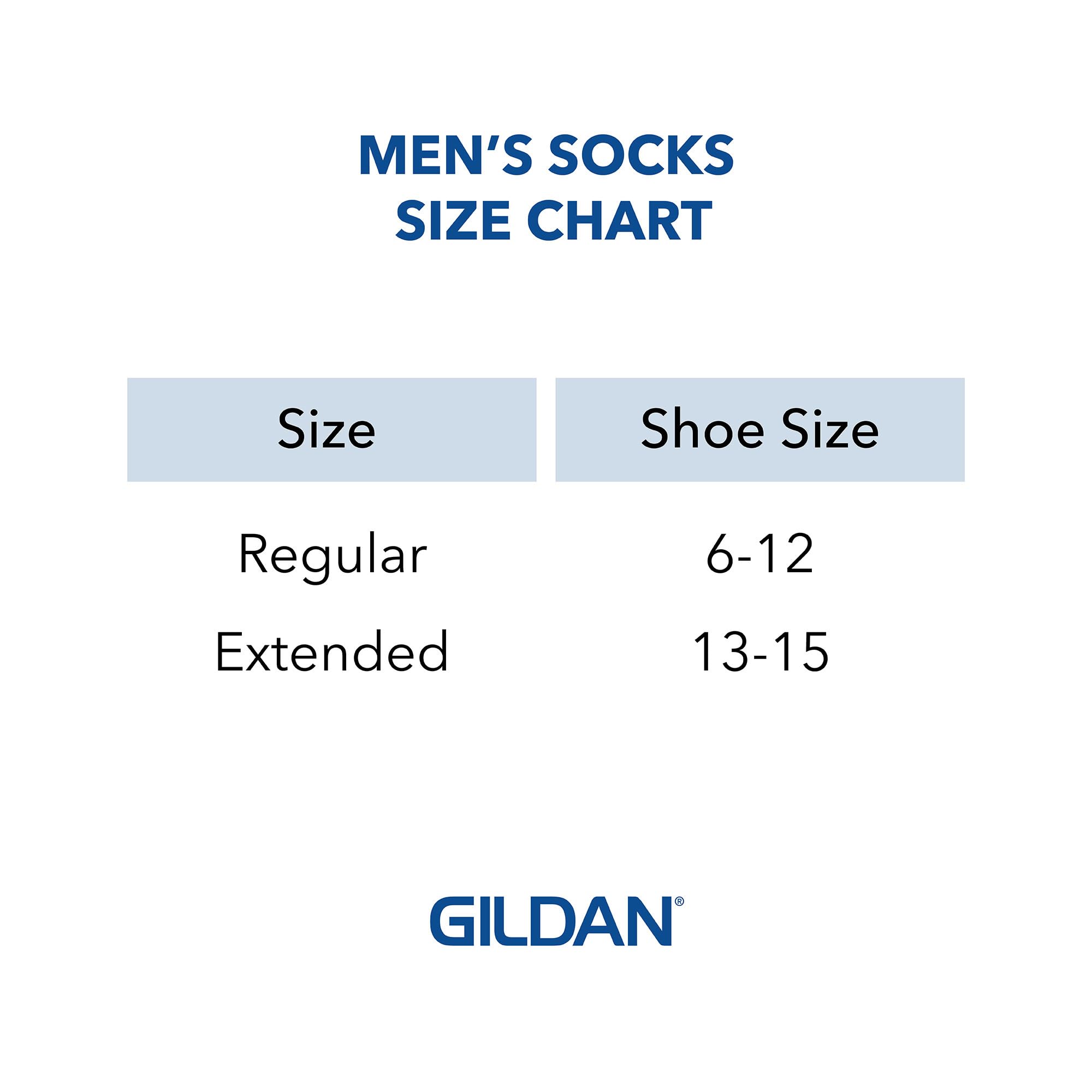 Gildan Men's Polyester Half Cushion Crew Socks, 12-Pairs, Size 6-12, Black, Model GB754P